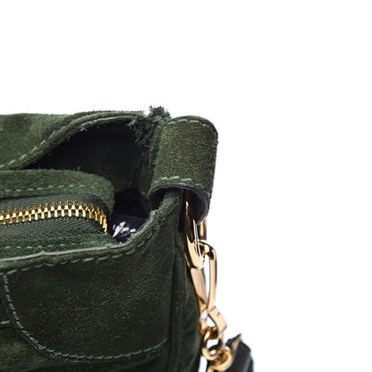 Balenciaga Baby Daim Suede Giant 12 Gold Hardware Velo Vert Militaire 10 of 18
