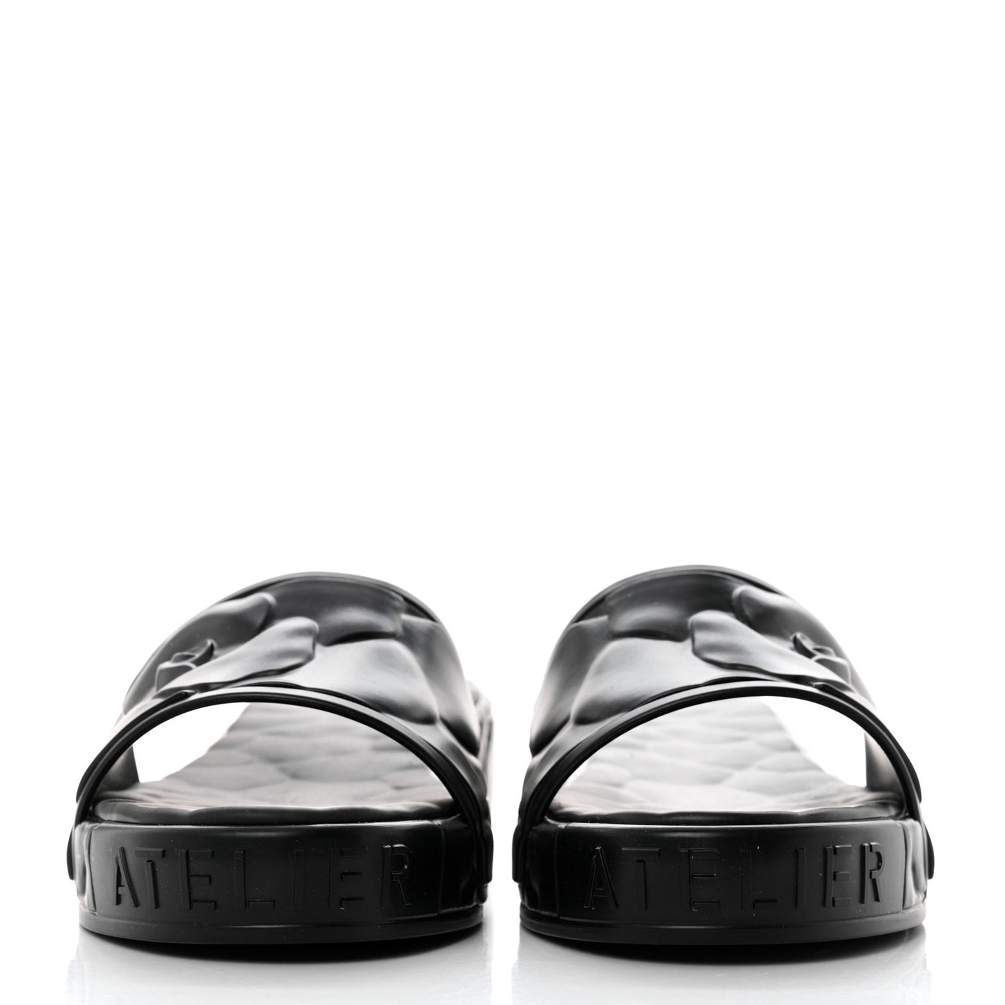 Rubber Atelier 03 Rose Edition 25/40mm Platform Slide Sandals 40 Black