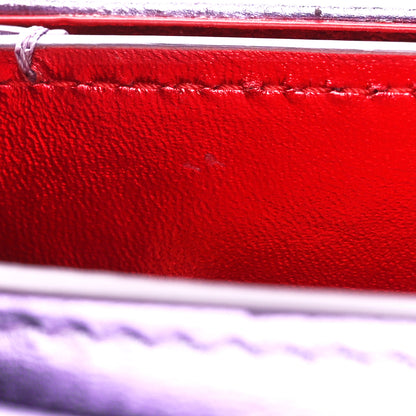 Christian Louboutin Calfskin Iridescent Damier Loubi54 Crossbody Clutch Multicolor 11 of 11