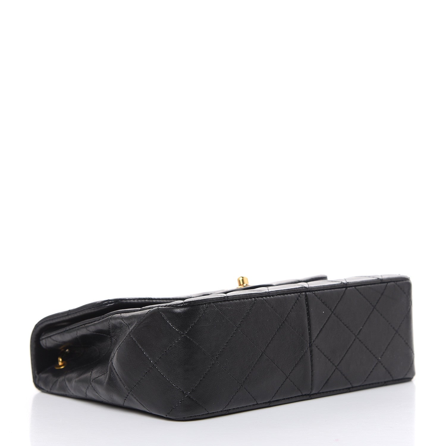 Chanel Lambskin Quilted Mini Square Flap Black 4 of 13