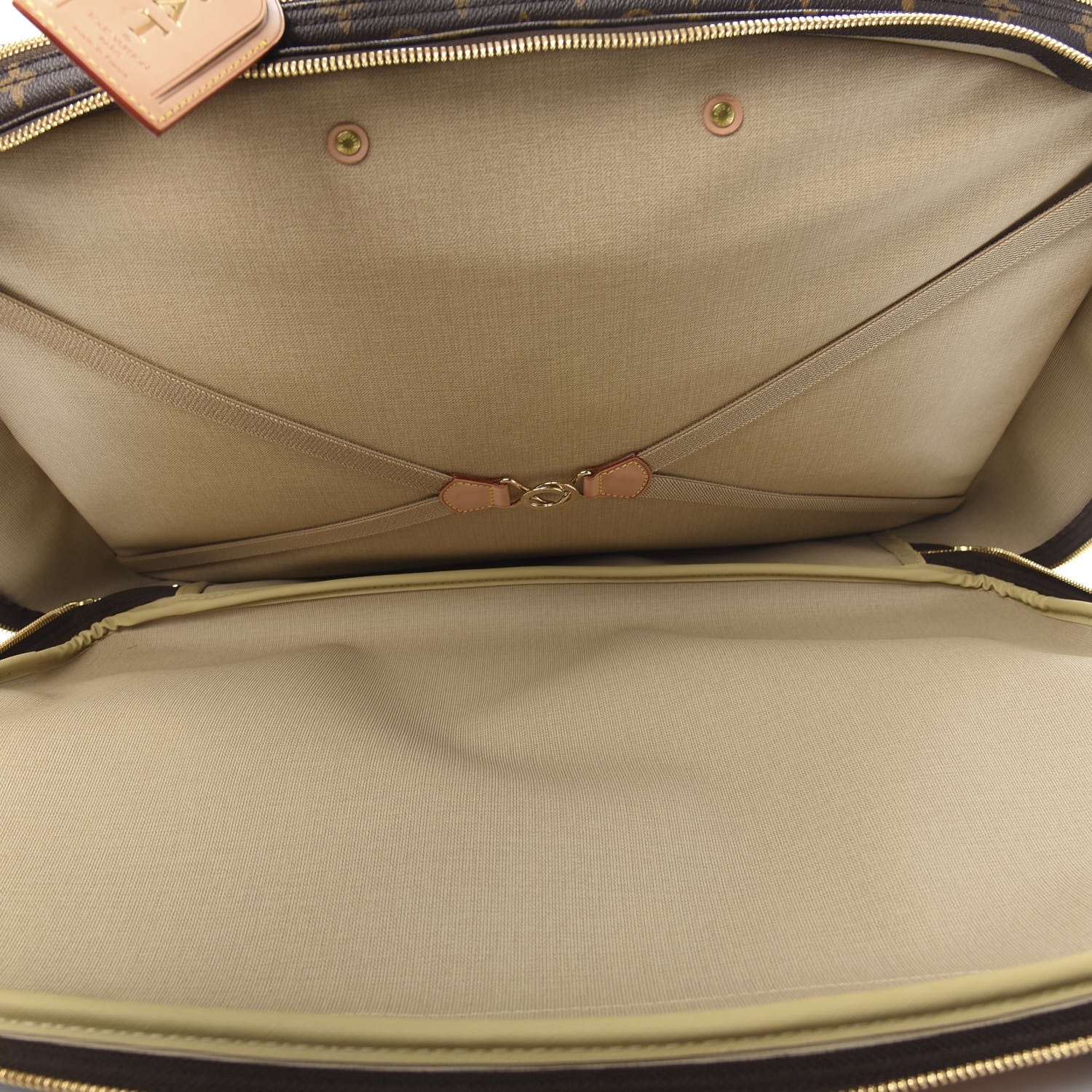 Louis Vuitton Monogram Alize 2 Compartment Luggage 5 of 14