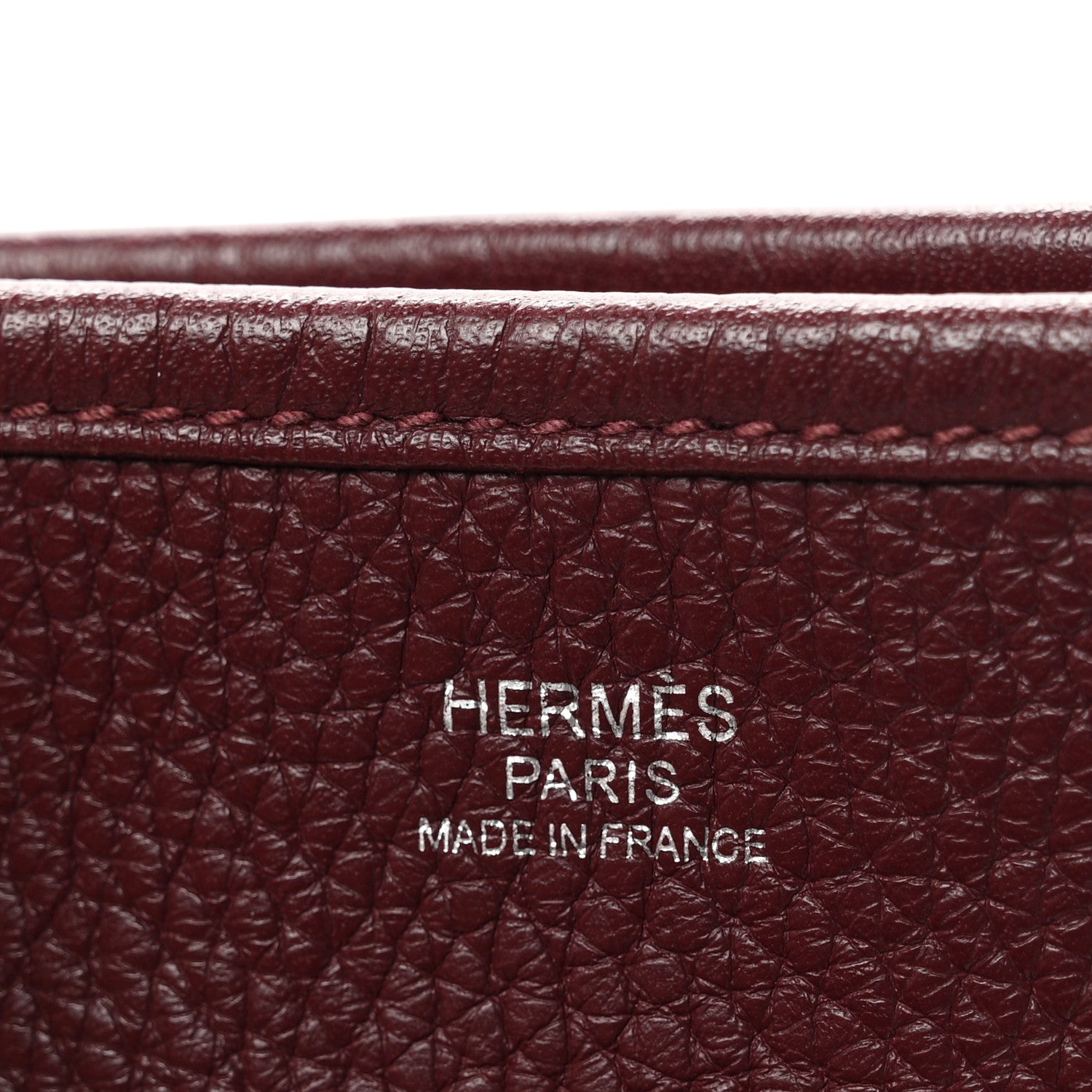 Hermes Taurillon Clemence Evelyne III PM Bordeaux 6 of 10