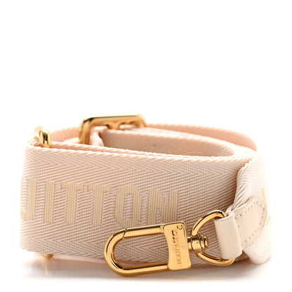 Louis Vuitton Nylon Petite Malle Souple Shoulder Strap Creme 1 of 3