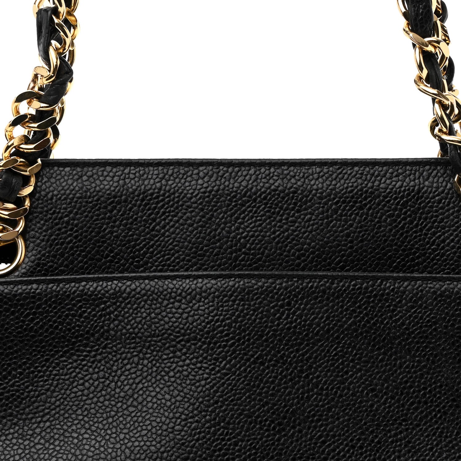 Chanel Caviar CC Shoulder Bag Black 8 of 11