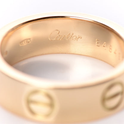 Cartier 18K Yellow Gold 5.5mm LOVE Ring 50 5.25 5 of 5