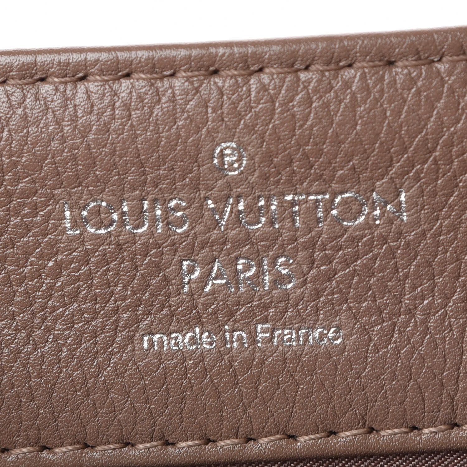 Louis Vuitton Soft Calfskin Lockme II Top Handle Taupe Glace 9 of 9