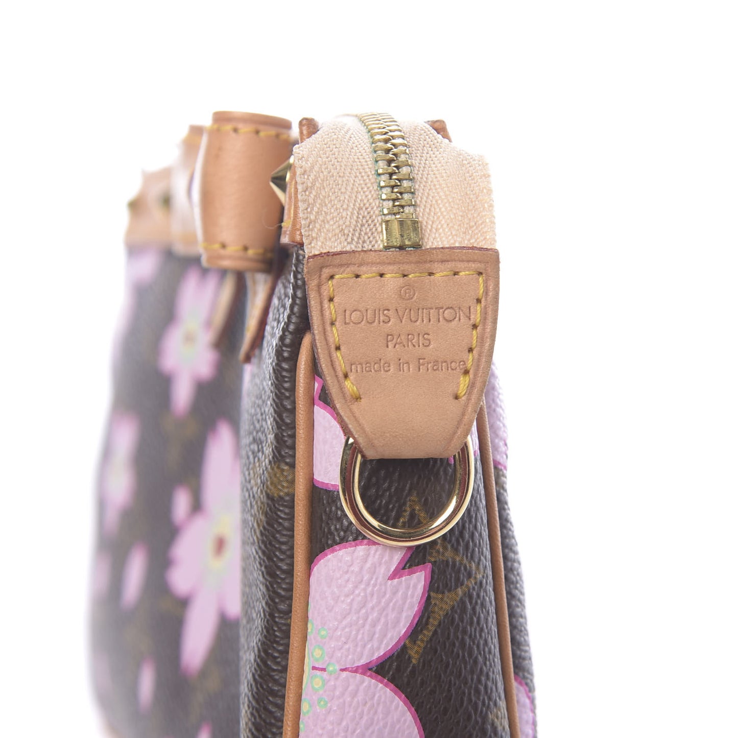 Monogram Cherry Blossom Pochette Accessories Brown