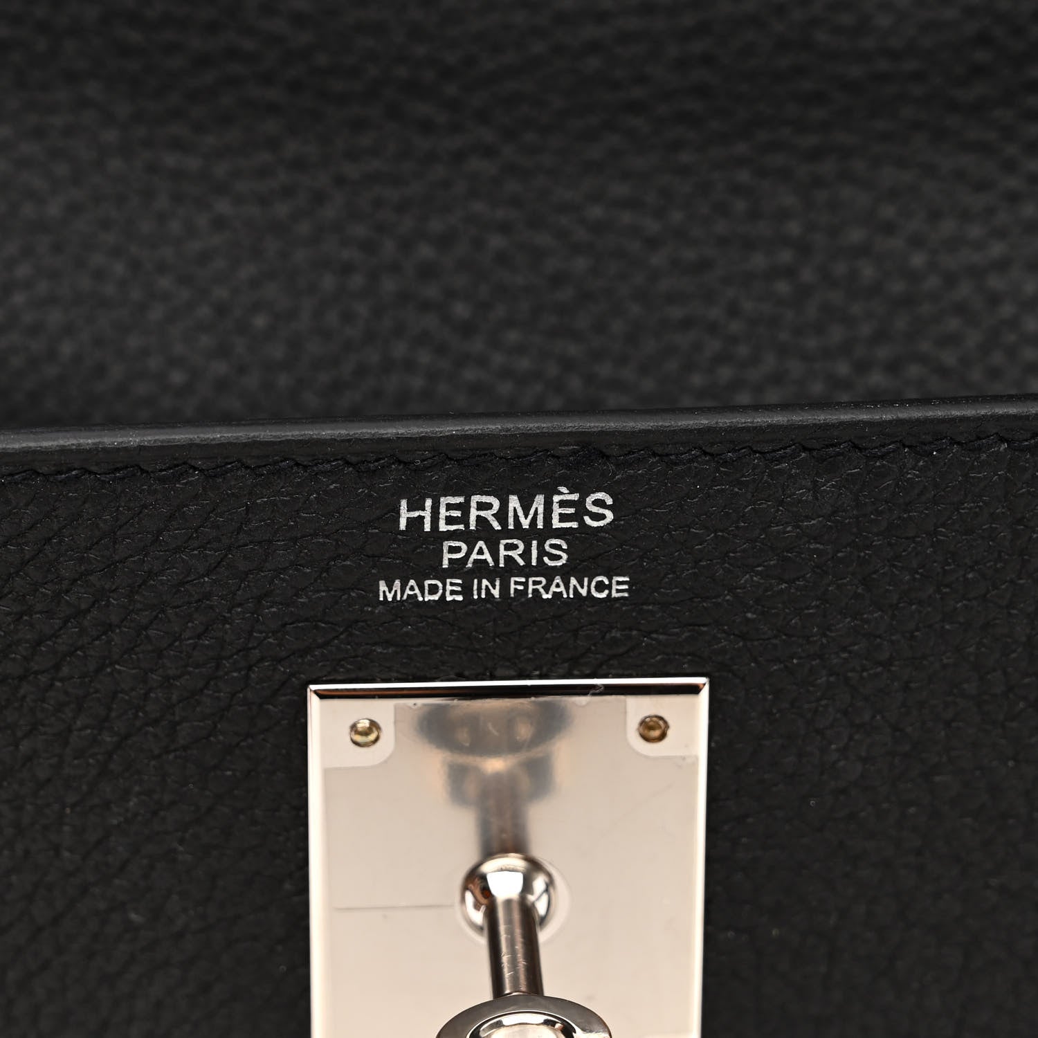 Hermes Togo Kelly Retourne 32 Black 6 of 11