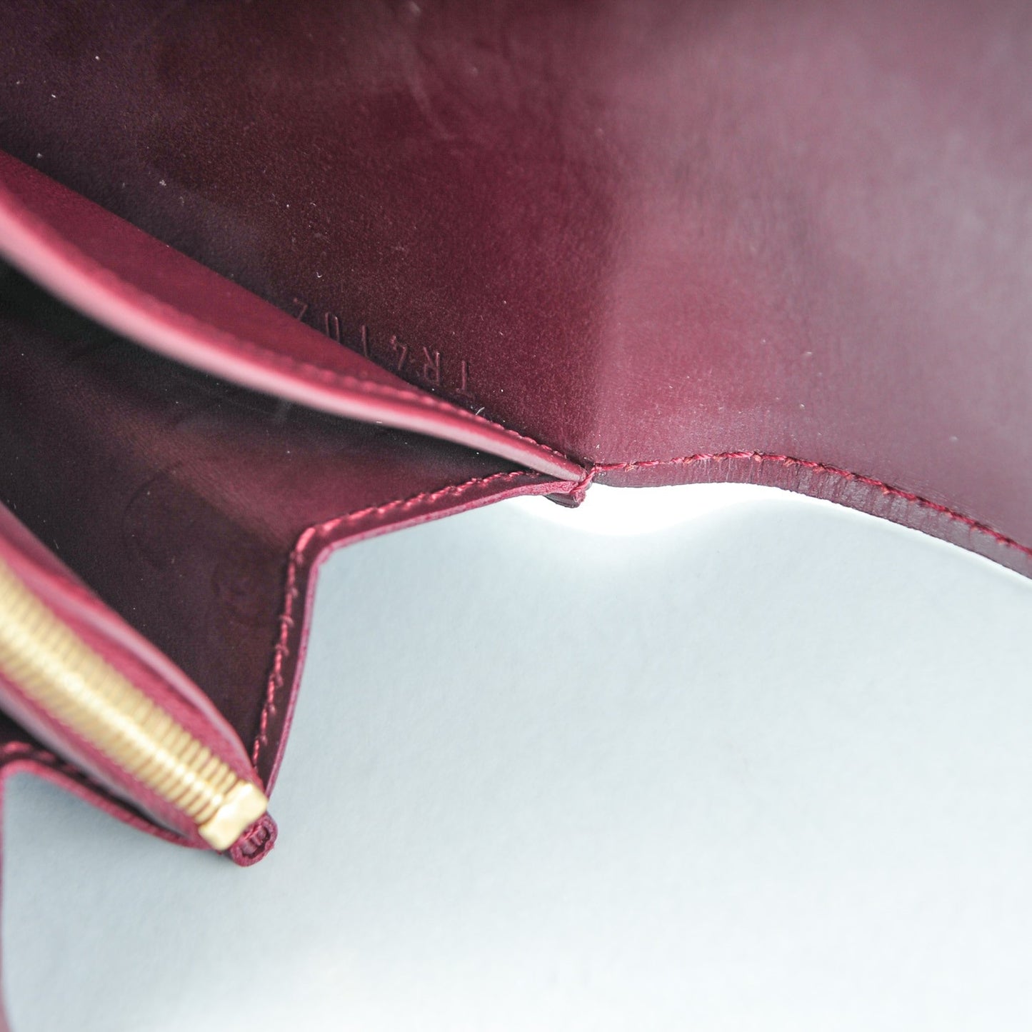 Vernis Sarah Wallet Rouge Fauviste