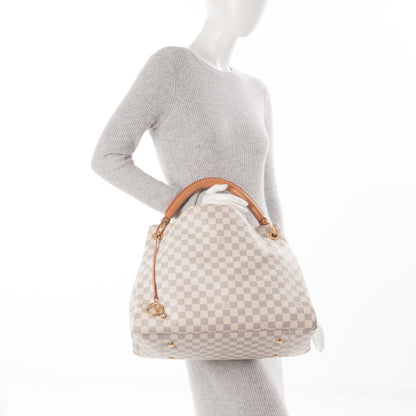 Louis Vuitton Damier Azur Artsy MM 2 of 7