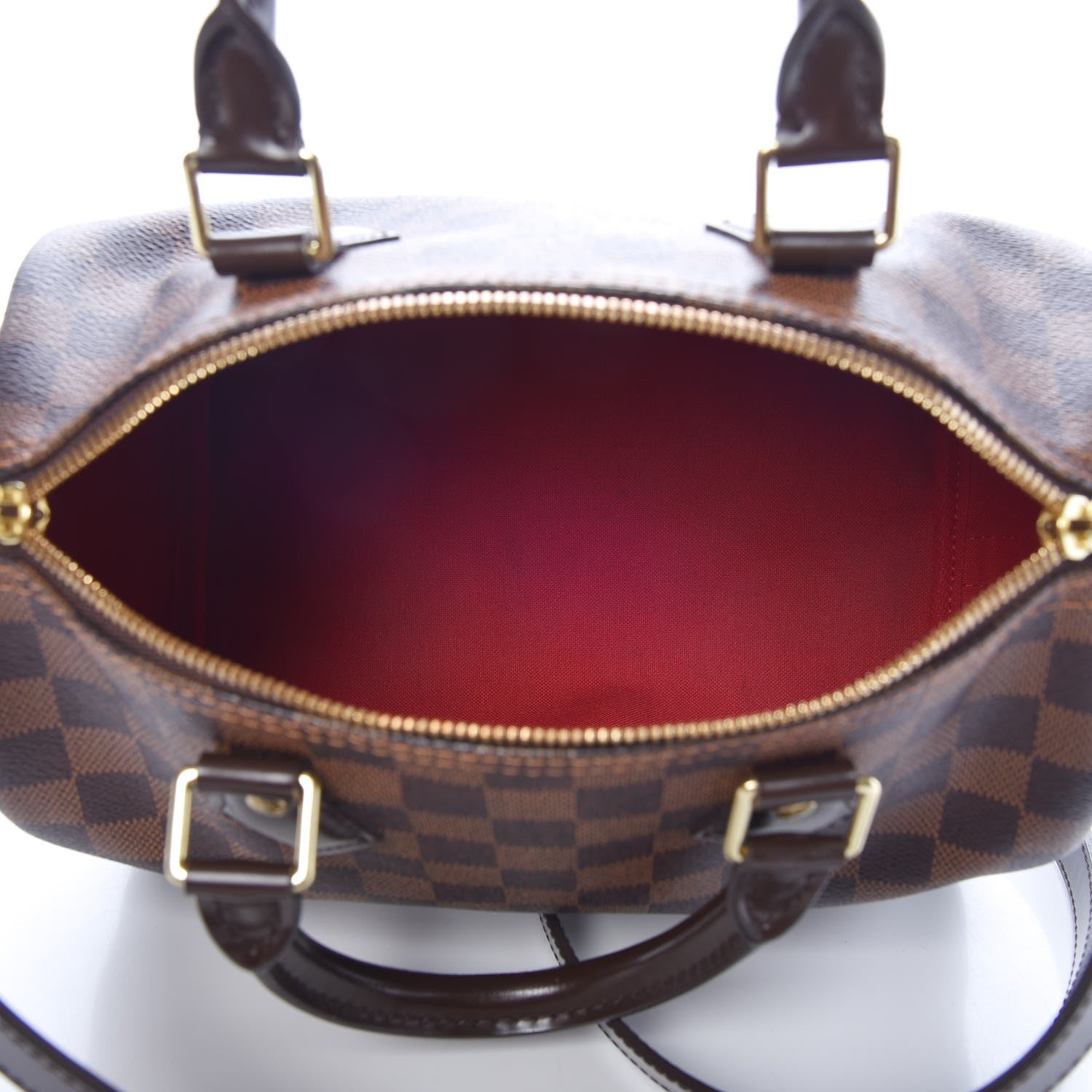 Louis Vuitton Damier Ebene Speedy Bandouliere 25 5 of 7