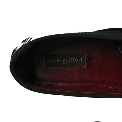Louis Vuitton Patent Mens Monte Carlo Loafers 13 Black 9 of 9