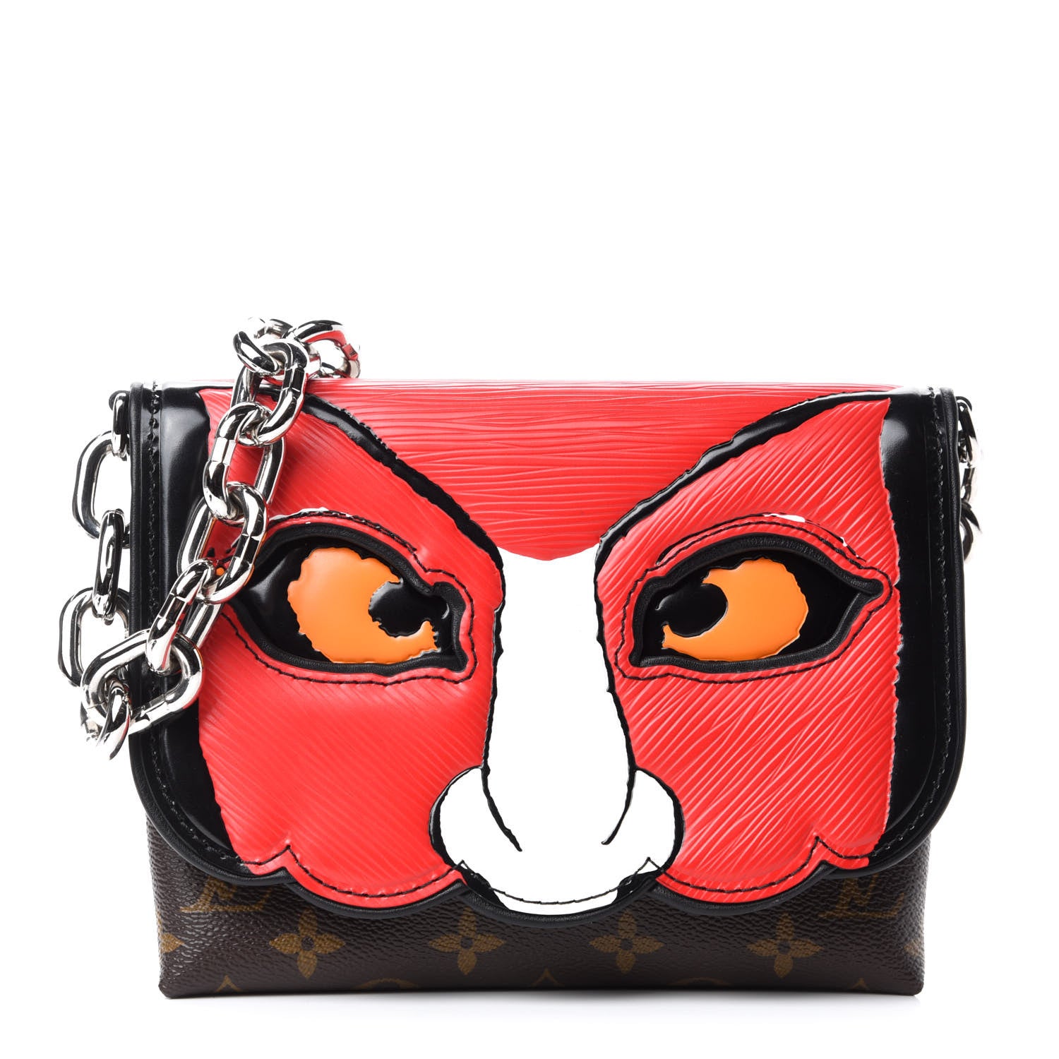 Louis Vuitton Monogram Kabuki Pochette Black 1 of 9