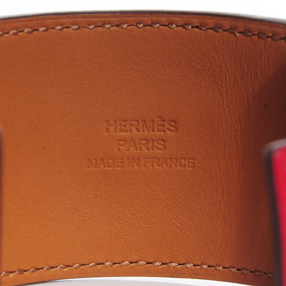 Hermes Epsom Collier de Chien CDC Bracelet Small Rouge Casaque 4 of 6
