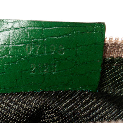 Gucci Monogram Boat Pochette Green 7 of 11