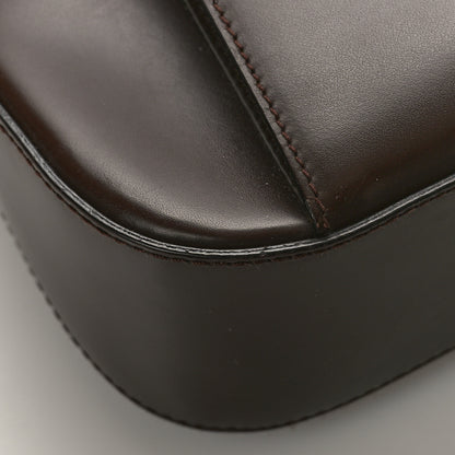 Salvatore Ferragamo Soft Calfskin Gancini Hobo Dark Brown 6 of 7