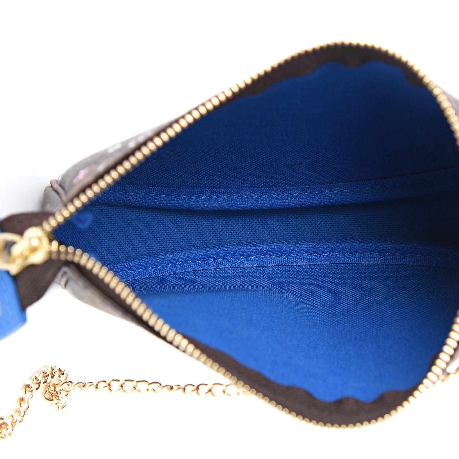 Louis Vuitton Monogram 2019 Christmas Animation Mini Venice Pochette Accessories Blue 4 of 7