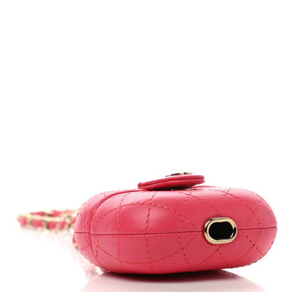 Chanel Lambskin Quilted Airpods Pro Case With Chain Pink 3 of 8