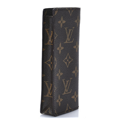 Louis Vuitton Monogram Etui a Lunettes Simple Eyeglass Case 3 of 6