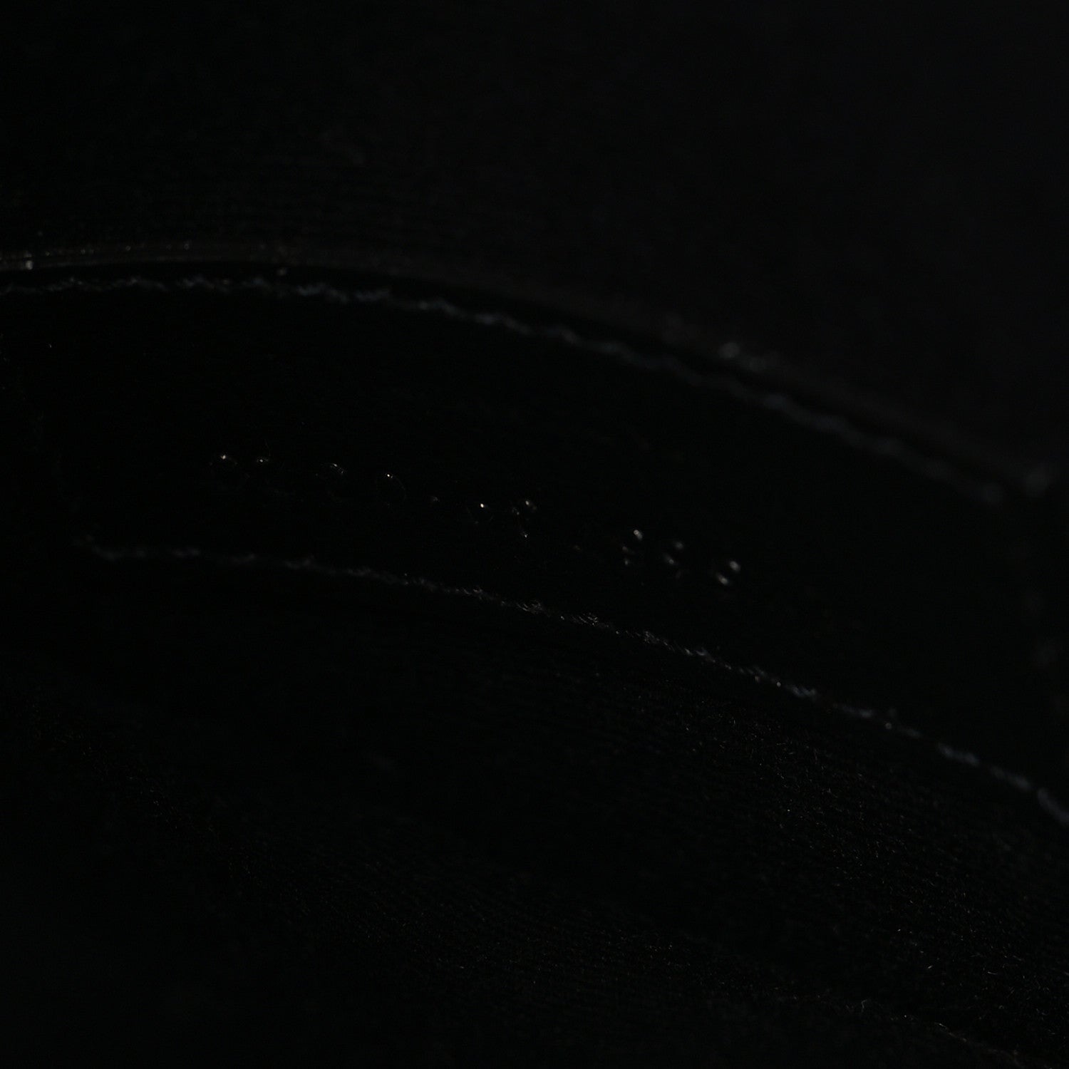 Saint Laurent Calfskin Crocodile Embossed Uptown Monogram Pouch Black 13 of 14