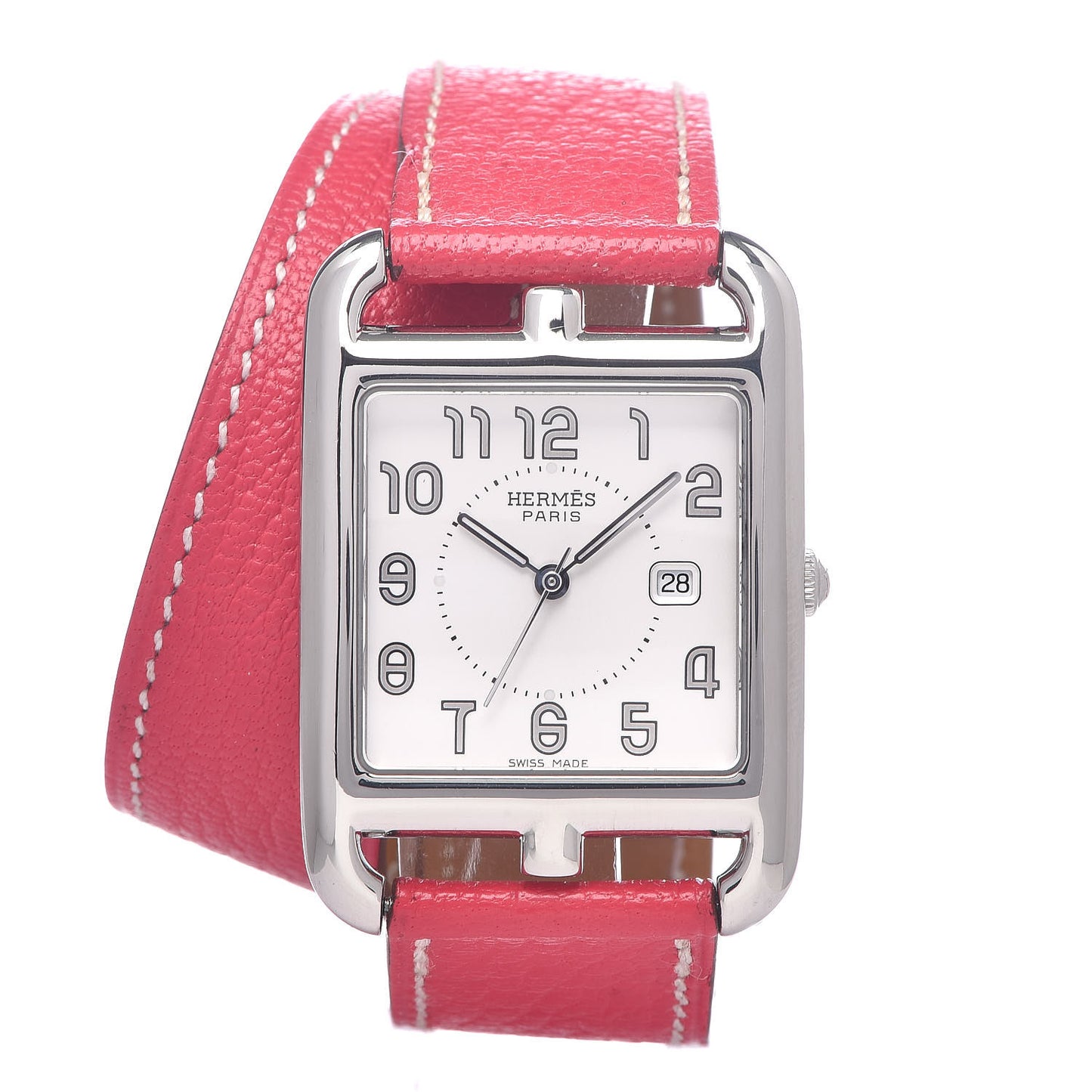 Stainless Steel Chevre Mysore 29mm Cape Cod Double Tour Quartz Watch Bougainvillier