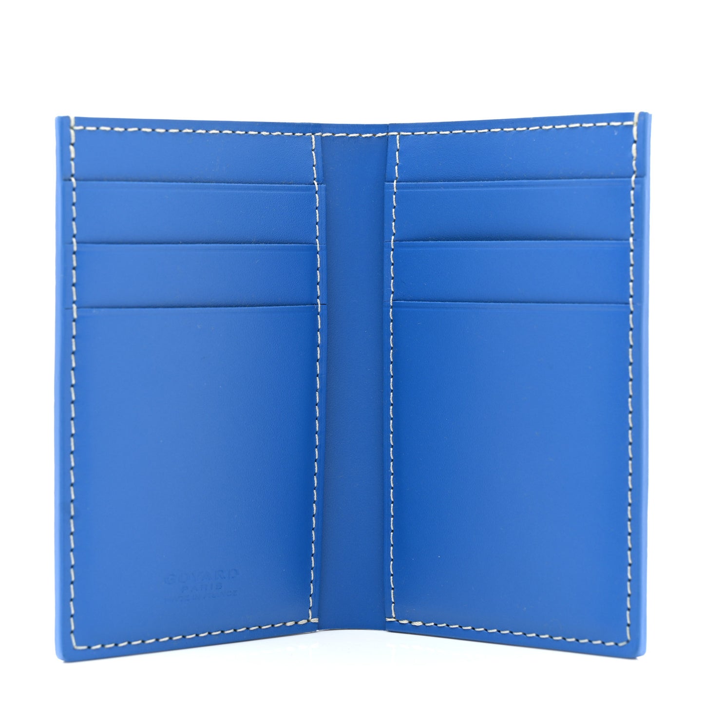 Goyardine Saint Pierre Card Holder Blue