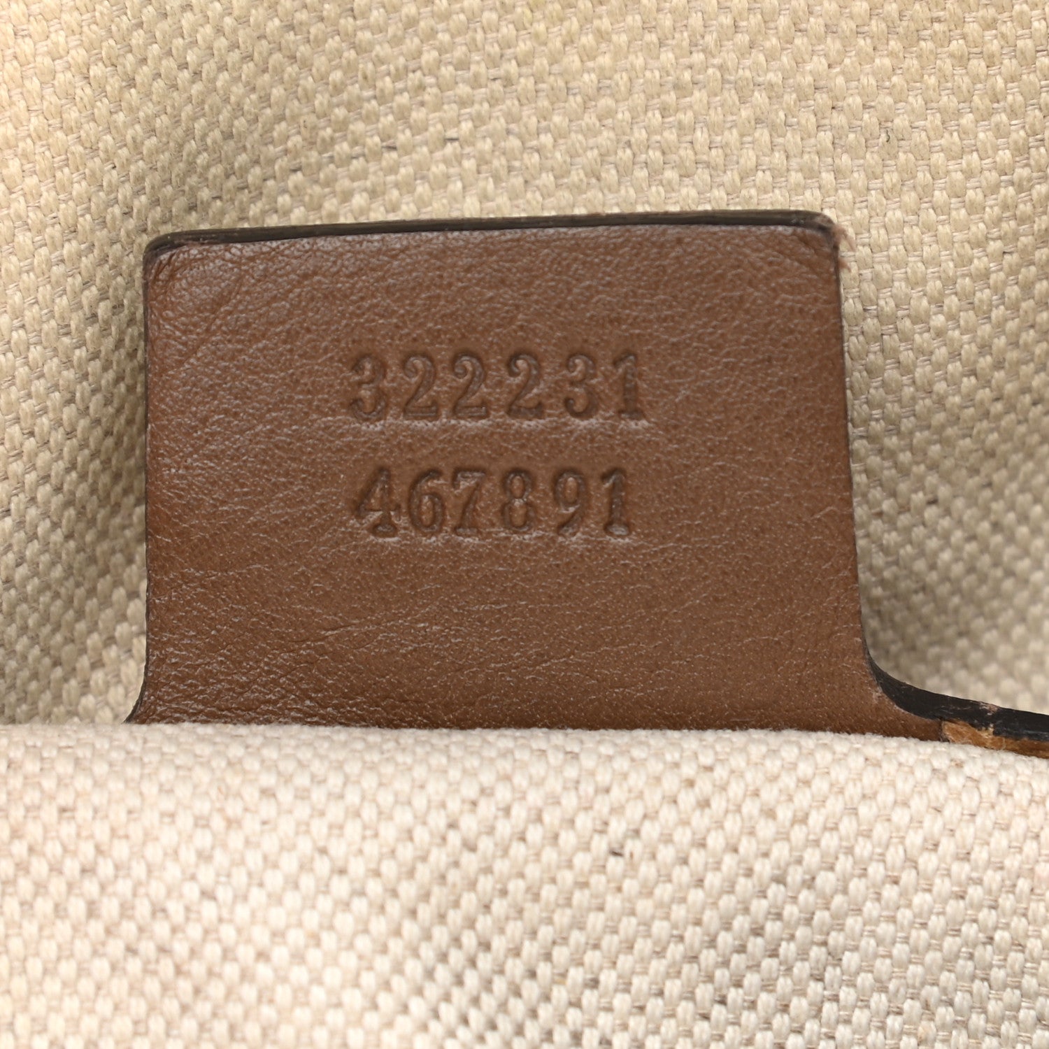 Gucci GG Supreme Monogram Calfskin Medium Nice Boston New Mystic White Beige Brown 8 of 16
