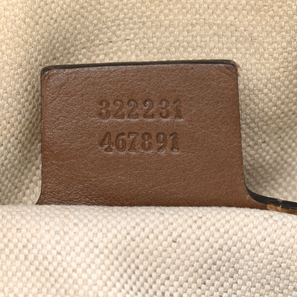 Gucci GG Supreme Monogram Calfskin Medium Nice Boston New Mystic White Beige Brown 8 of 16