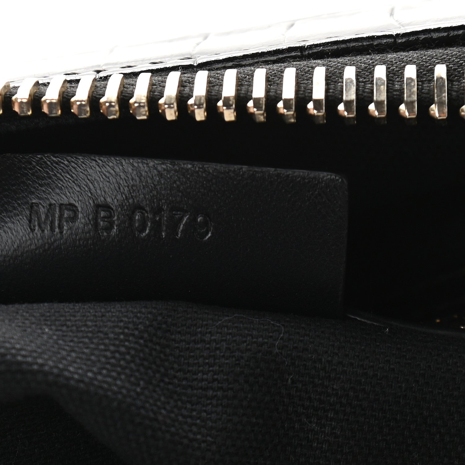 Givenchy Calfskin Crocodile Embossed Small Antigona Black 9 of 9