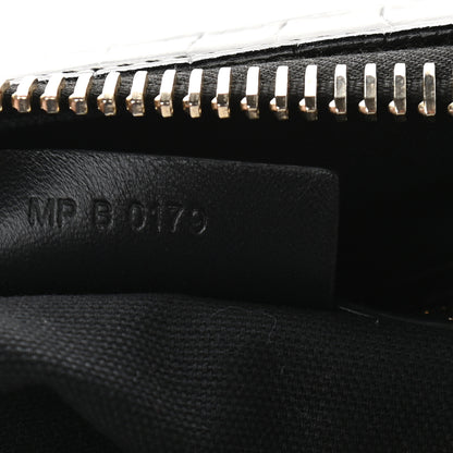 Givenchy Calfskin Crocodile Embossed Small Antigona Black 9 of 9