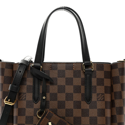 Louis Vuitton Damier Ebene Belmont PM Black 7 of 9