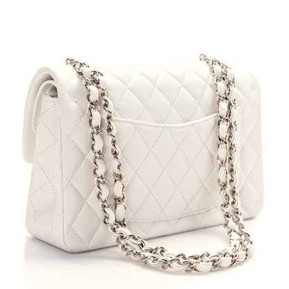 Chanel Caviar Quilted Small Double Flap White 3 of 9