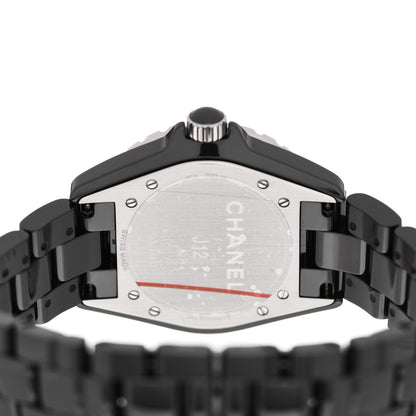 Chanel Stainless Steel Ceramic 38mm J12 Automatic Watch Black 4 of 5