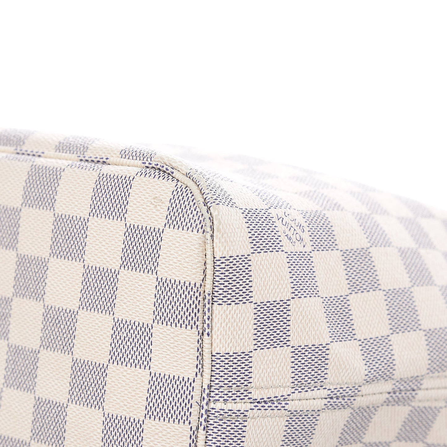Damier Azur Neo Neverfull MM Rose Ballerine