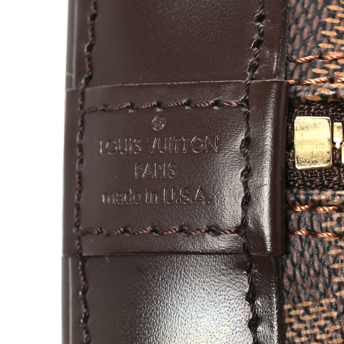 Louis Vuitton Damier Ebene Alma PM 6 of 9