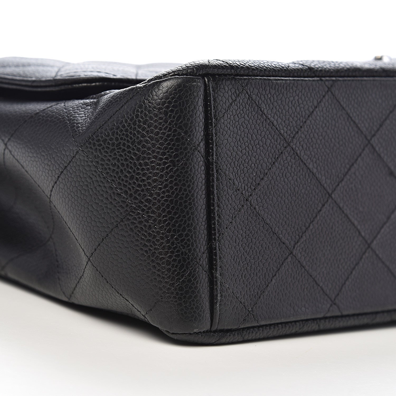 Chanel Caviar Quilted Maxi Double Flap Black 9 of 11