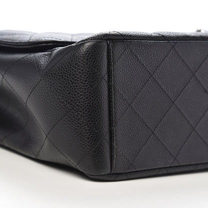 Chanel Caviar Quilted Maxi Double Flap Black 9 of 11