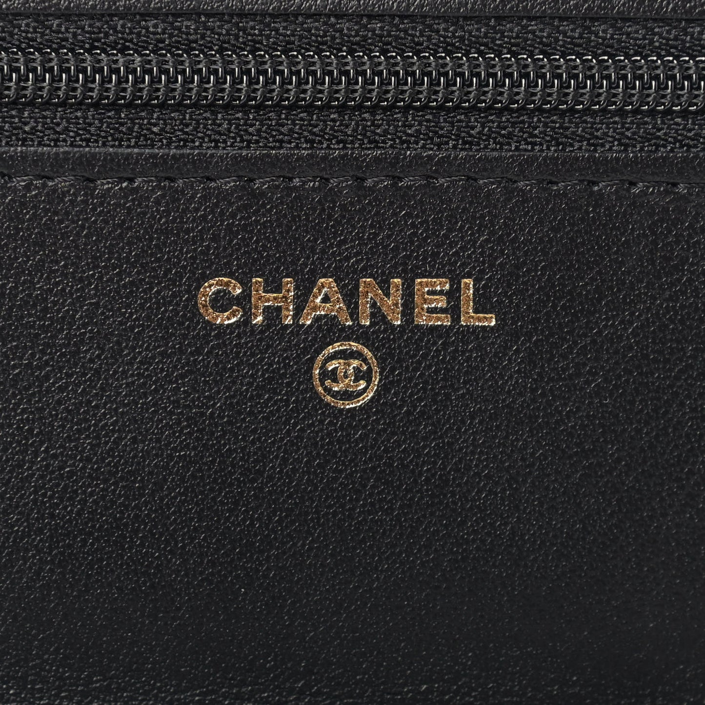 Aged Calfskin Quilted Reissue Wallet On Chain WOC Black