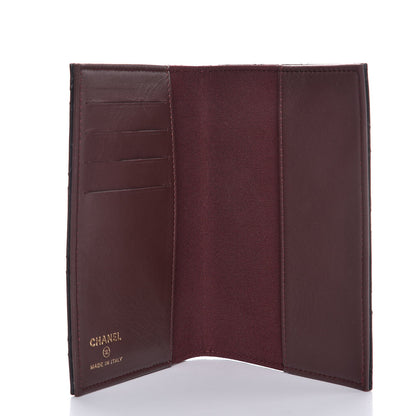 Chanel Lambskin Quilted Passport Holder Black 7 of 7