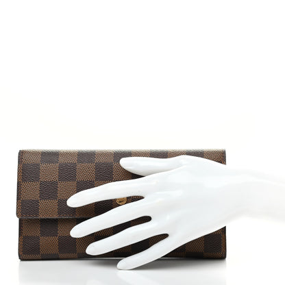 Louis Vuitton Damier Ebene Porte Tresor International Wallet 2 of 8