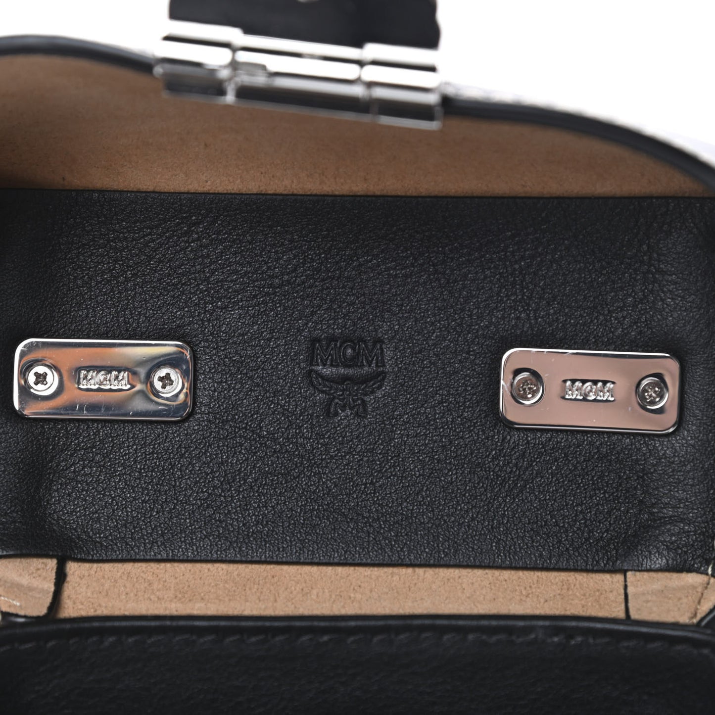 Transparent Mini Berlin Crossbody Black