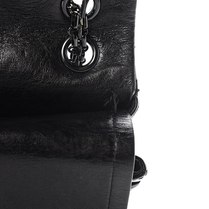 Chanel Glazed Calfskin Quilted 2.55 Reissue 226 Flap So Black 9 of 13