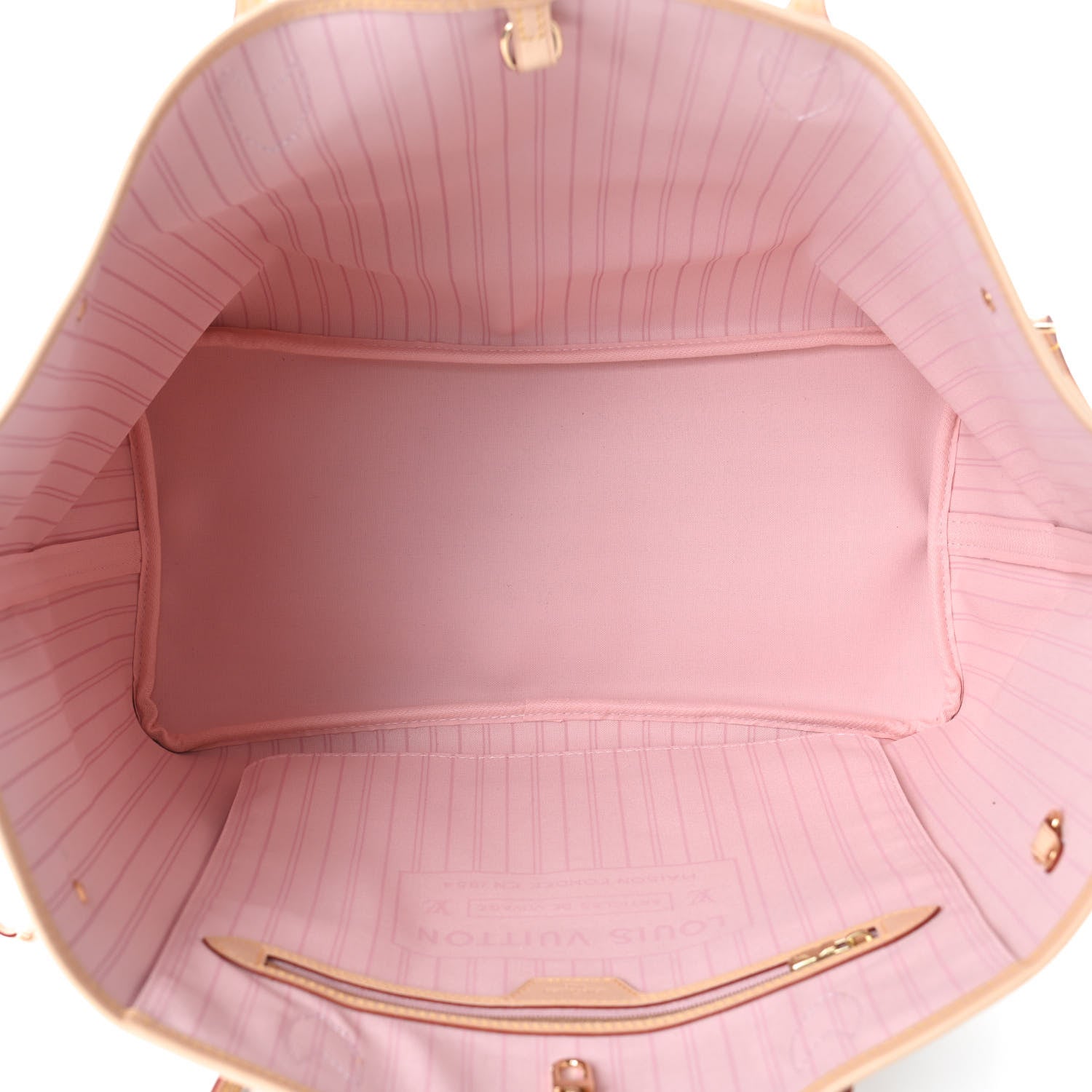 Louis Vuitton Damier Azur Neo Neverfull GM Rose Ballerine 9 of 15
