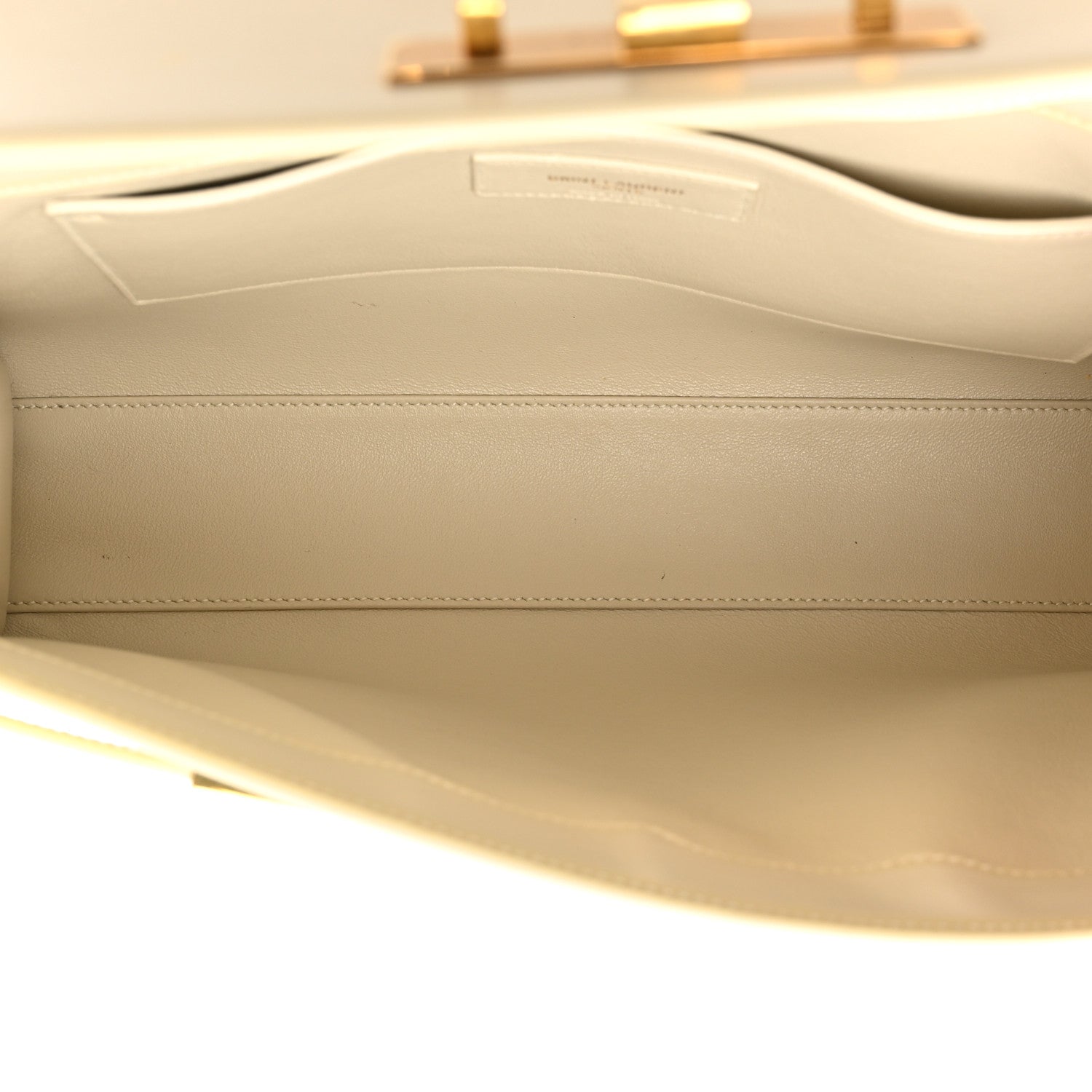 Saint Laurent Smooth Calfskin Manhattan Shoulder Bag Crema Soft 5 of 16