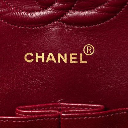 Chanel Lambskin Quilted Medium Double Flap Black 6 of 9