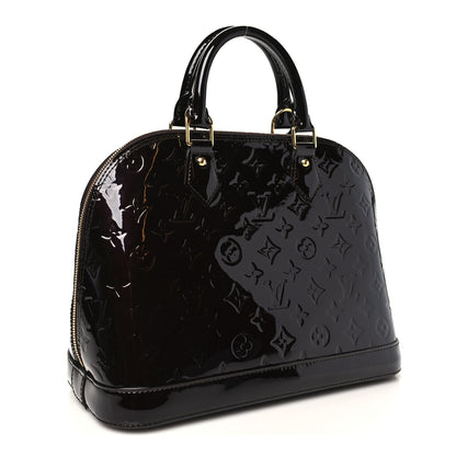 Louis Vuitton Vernis Alma PM Amarante 2 of 10