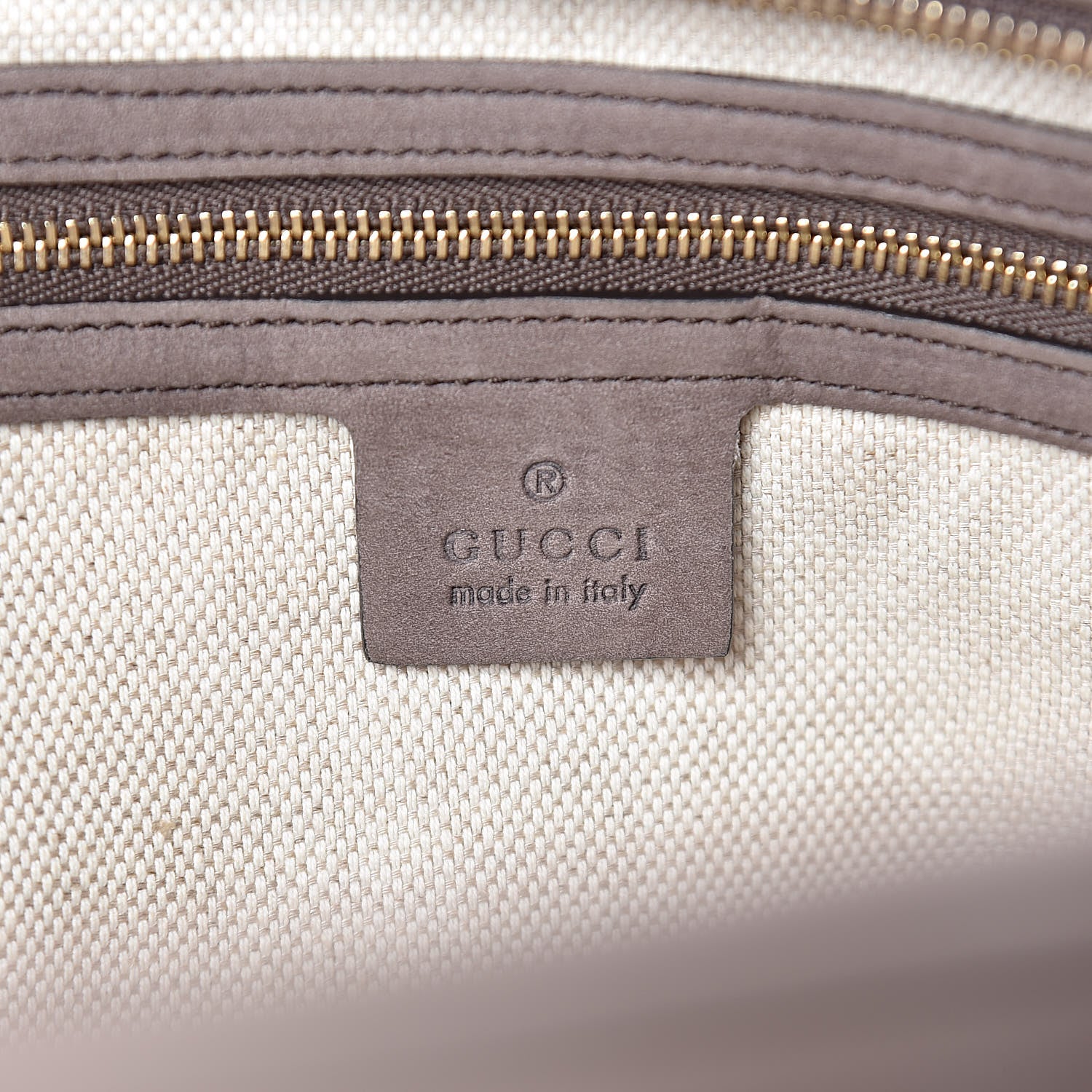 Gucci Vitello Range Medium Soho Bowler Grey Field 6 of 14