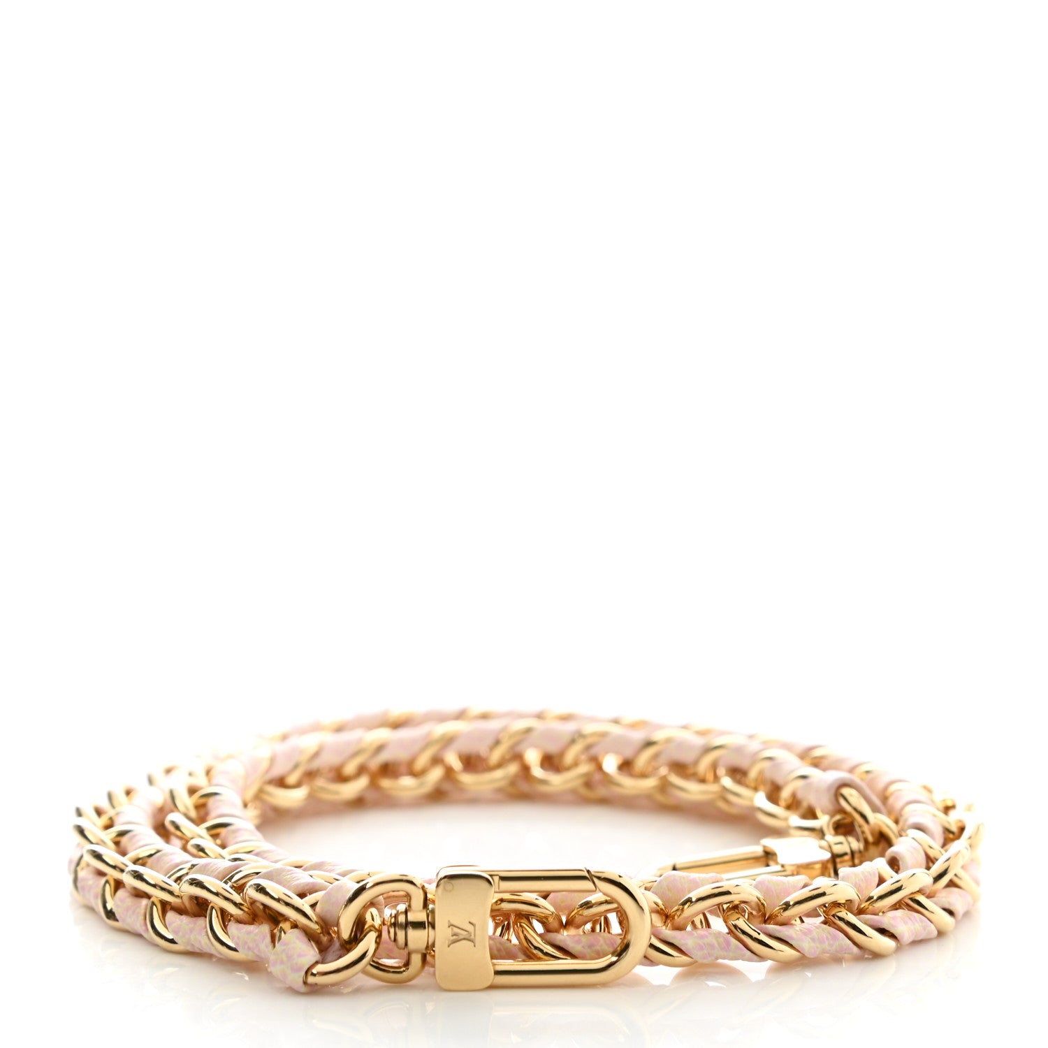 Louis Vuitton Calfskin Multi Pochette Chain Shoulder Strap Pink Gold 1 of 3