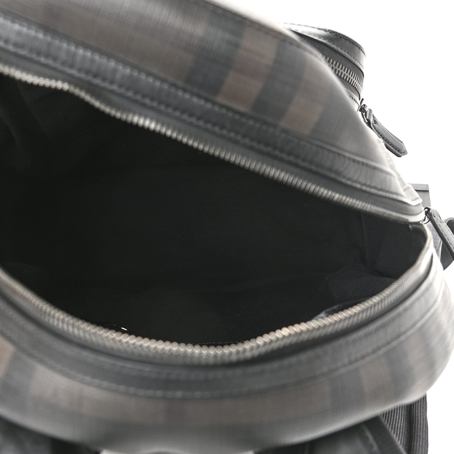 Smoked Check Backpack Black Brown