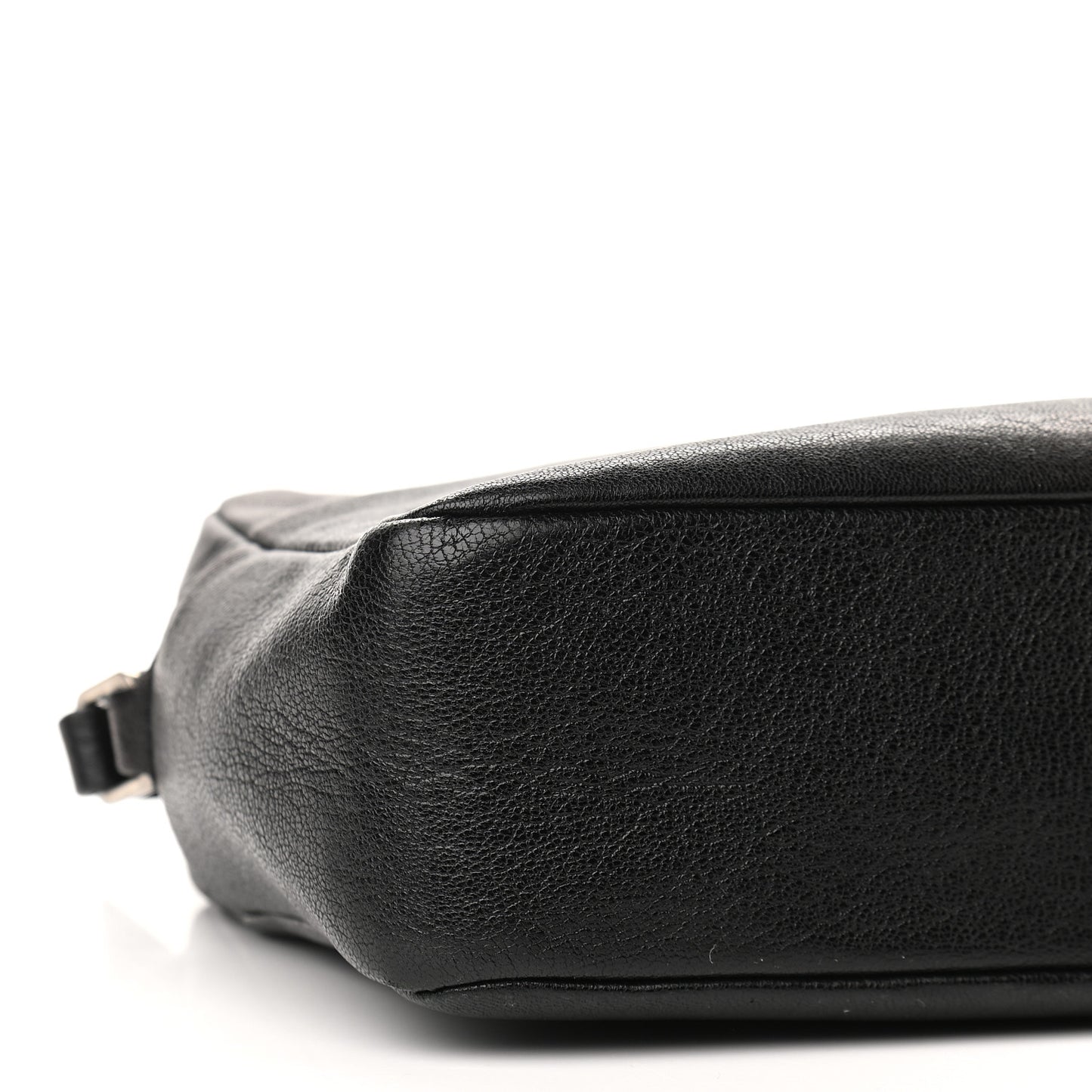 Lambskin Monogram Small Lou Camera Bag Black